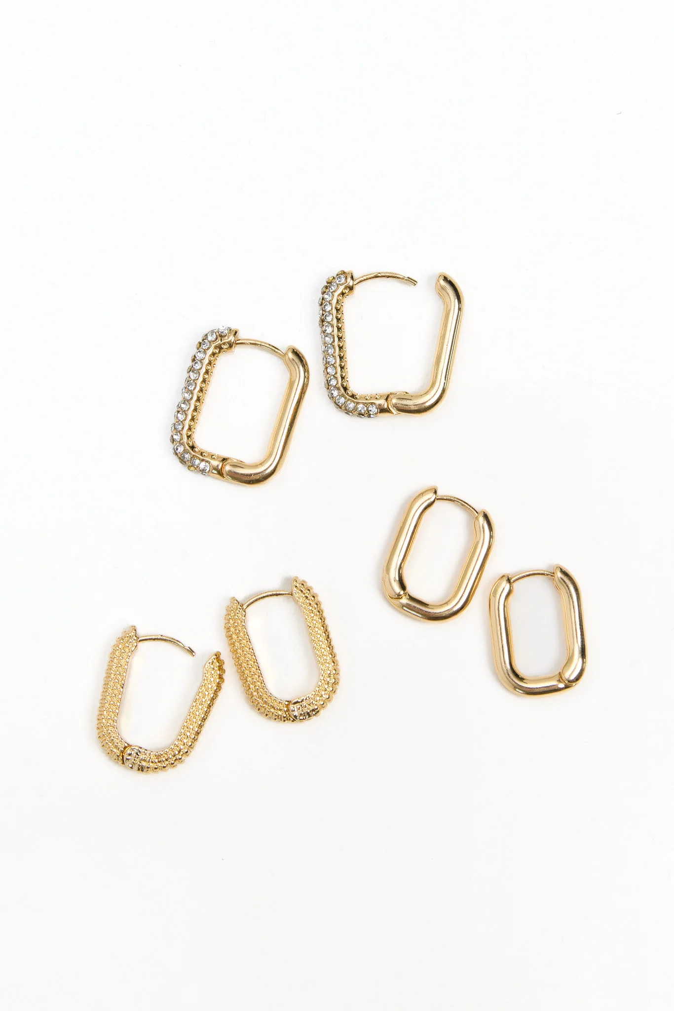 3-Pack Square Hoops Set