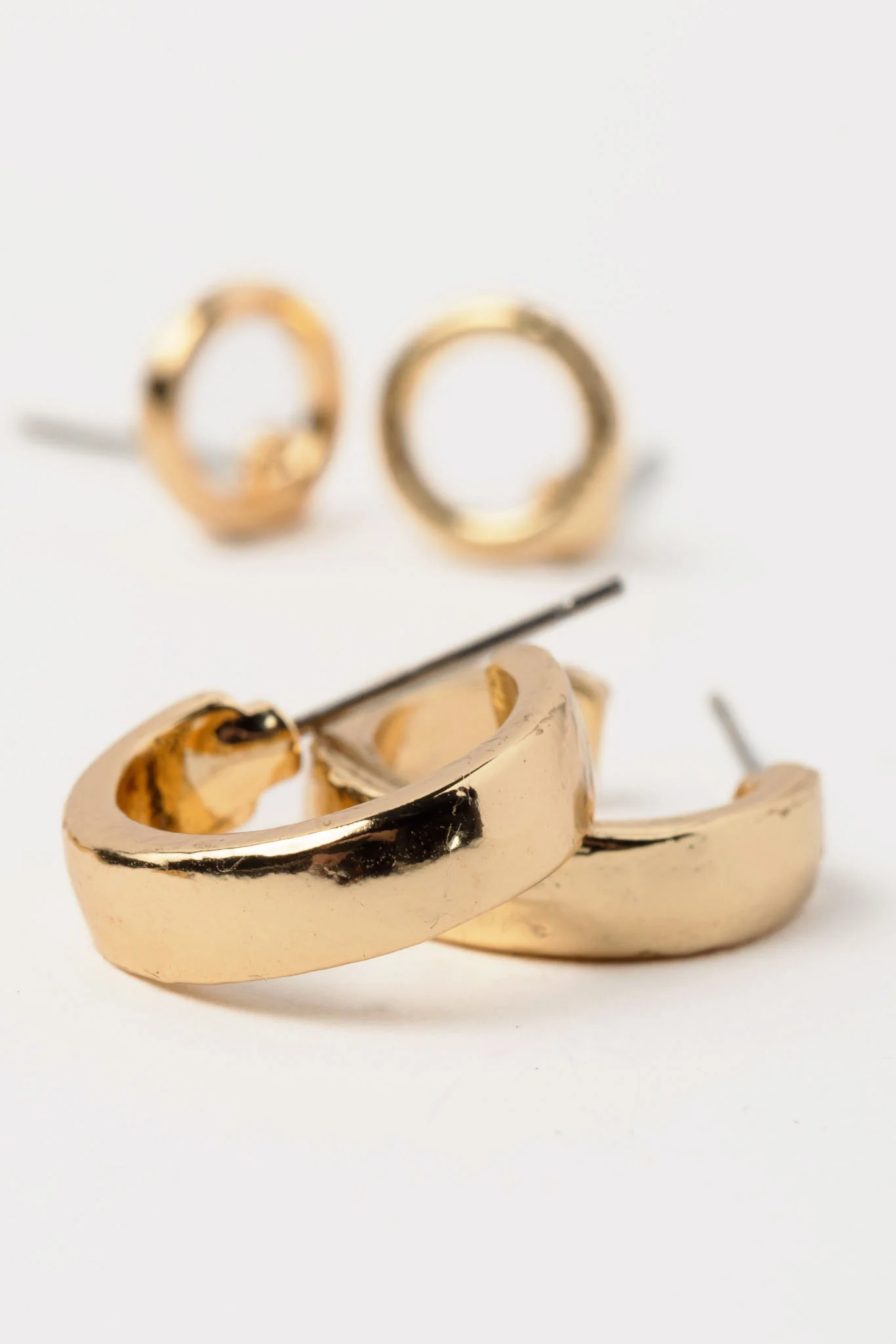 6 Set of Studs and Mini Hoops - Image 3