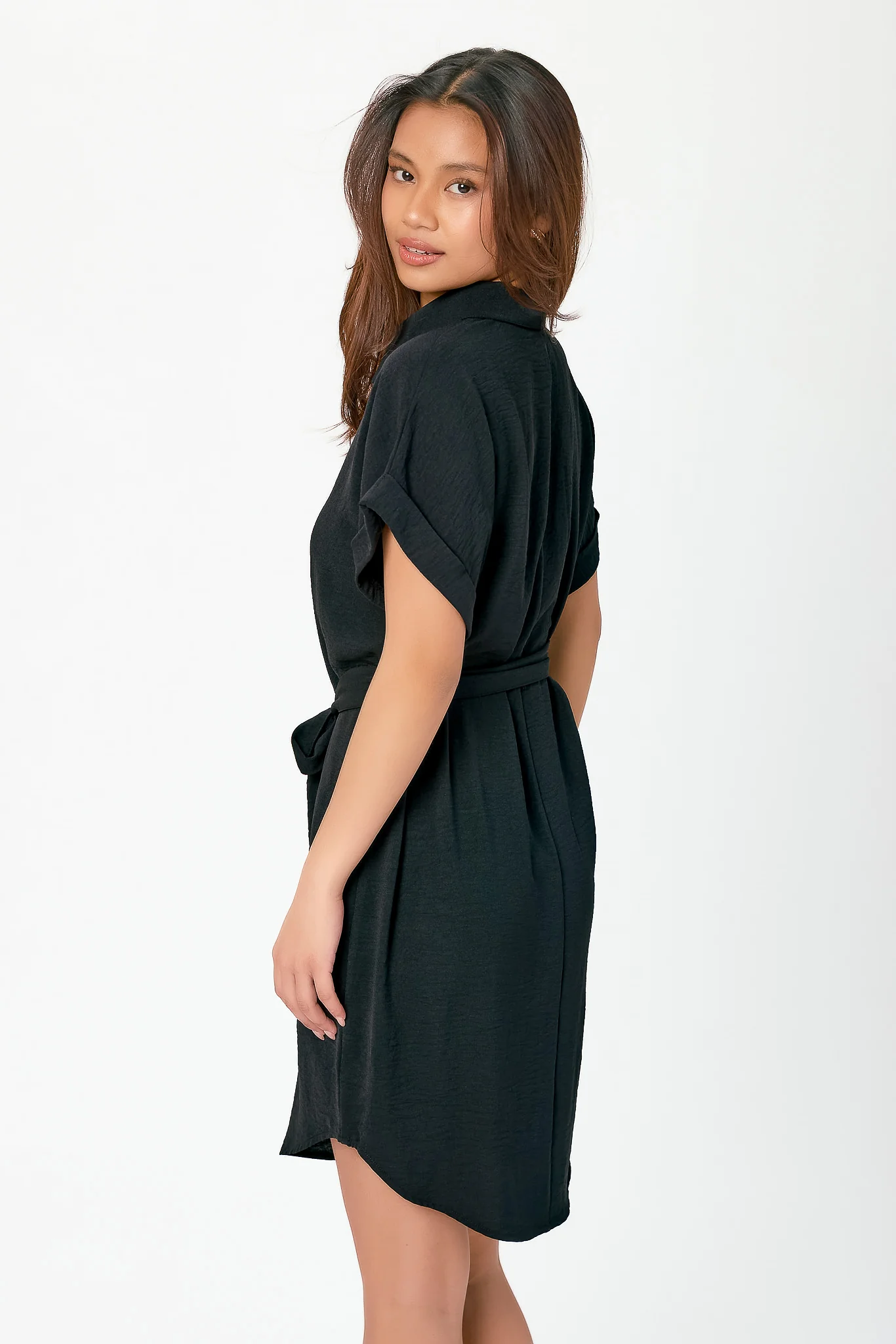 Airflow Shirtdress with Tie-Belt - Image 4