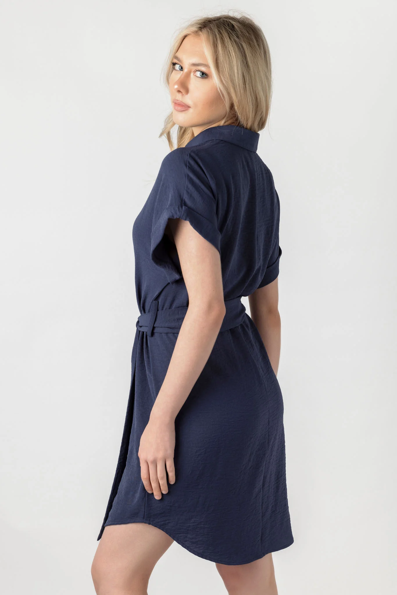 Airflow Shirtdress with Tie-Belt - Image 6