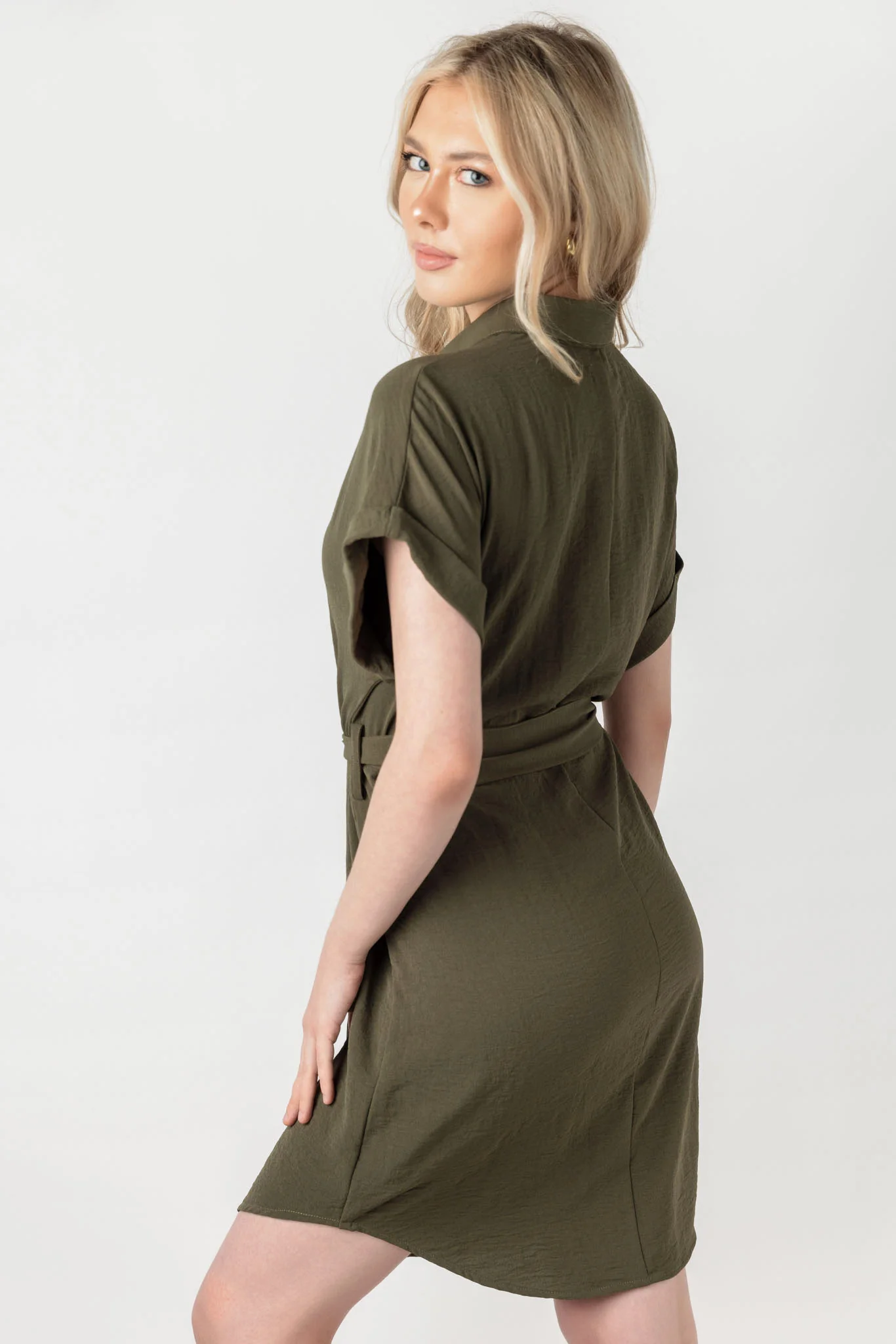 Airflow Shirtdress with Tie-Belt - Image 9