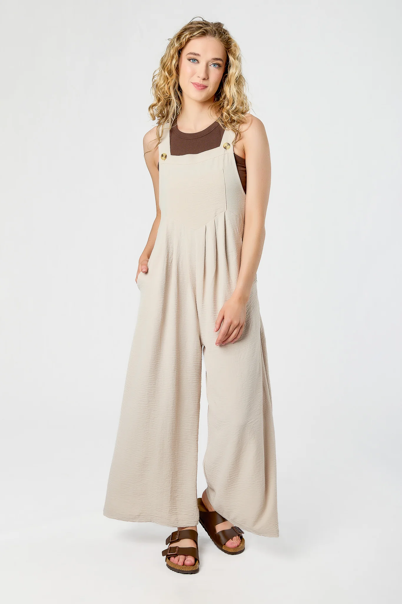 Airflow Wide-Leg Overalls - Image 5