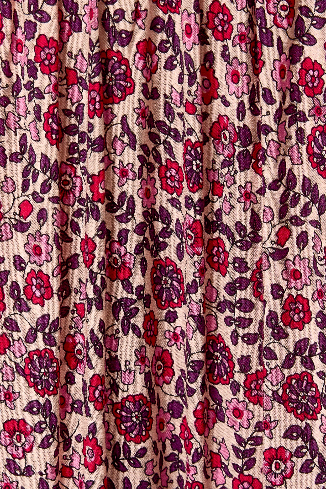 Boho Print Tiered Maxi Skirt - Image 5