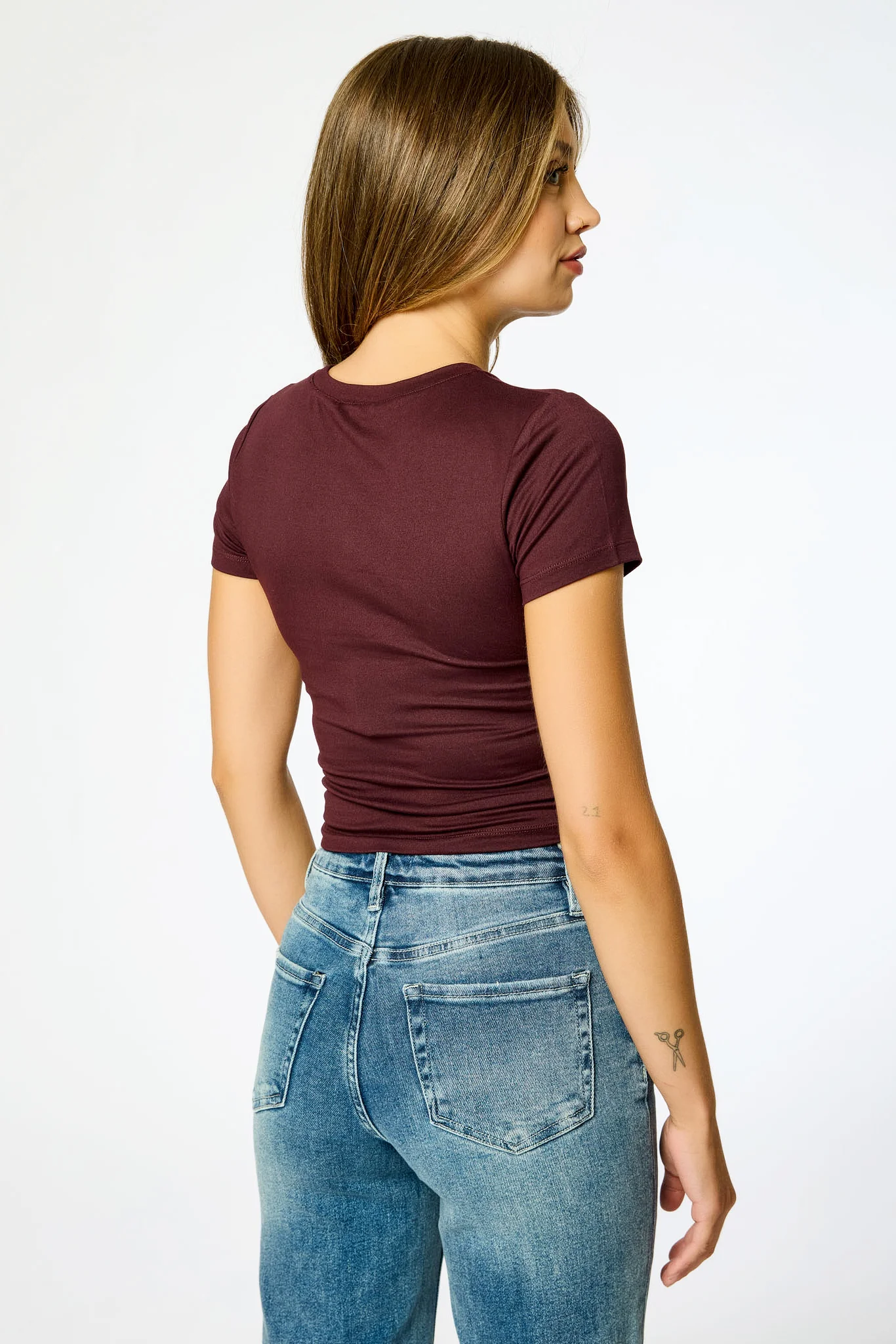 Cap-Sleeve Baby Tee - Image 12