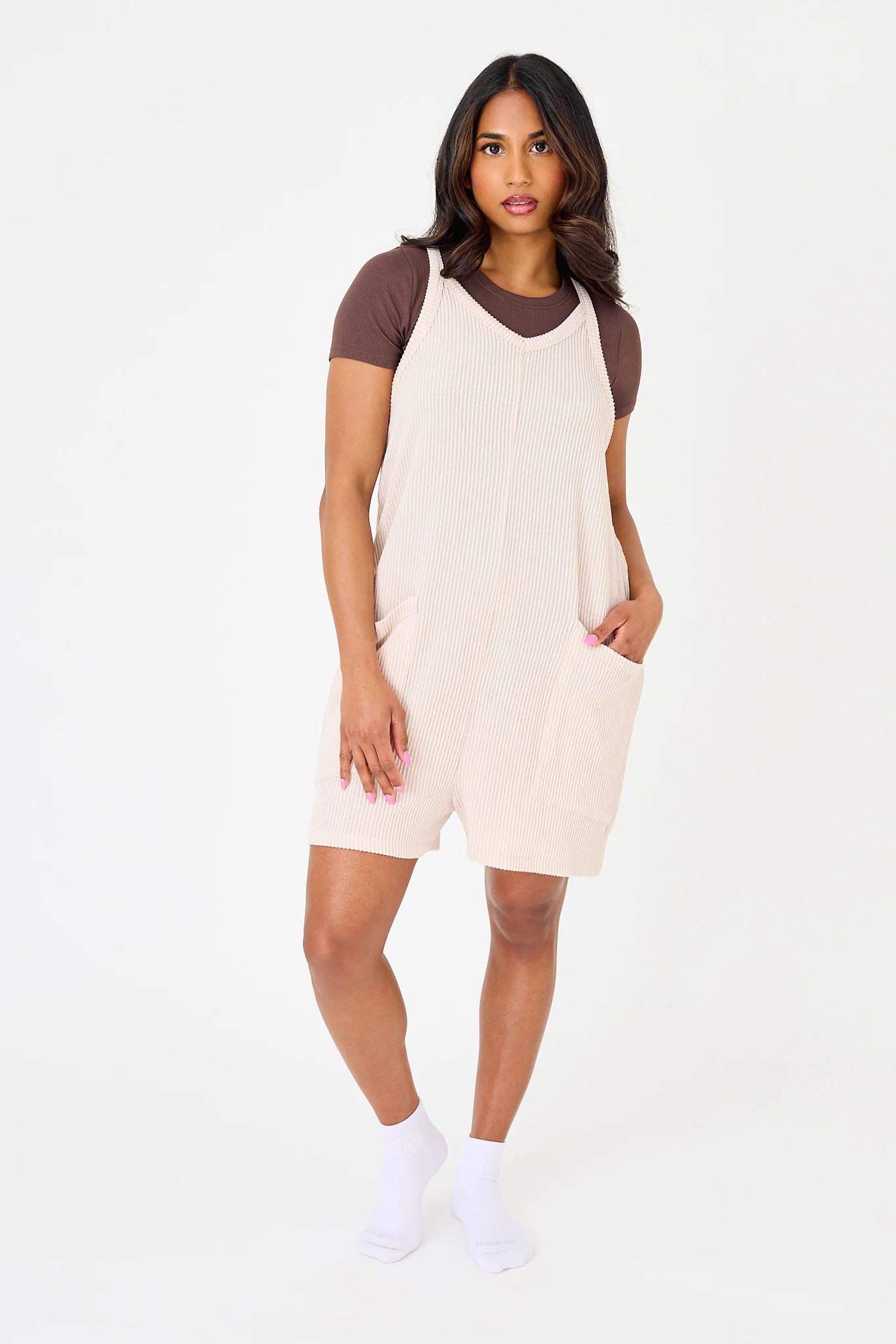 Cozy Rib Shortalls - Image 5