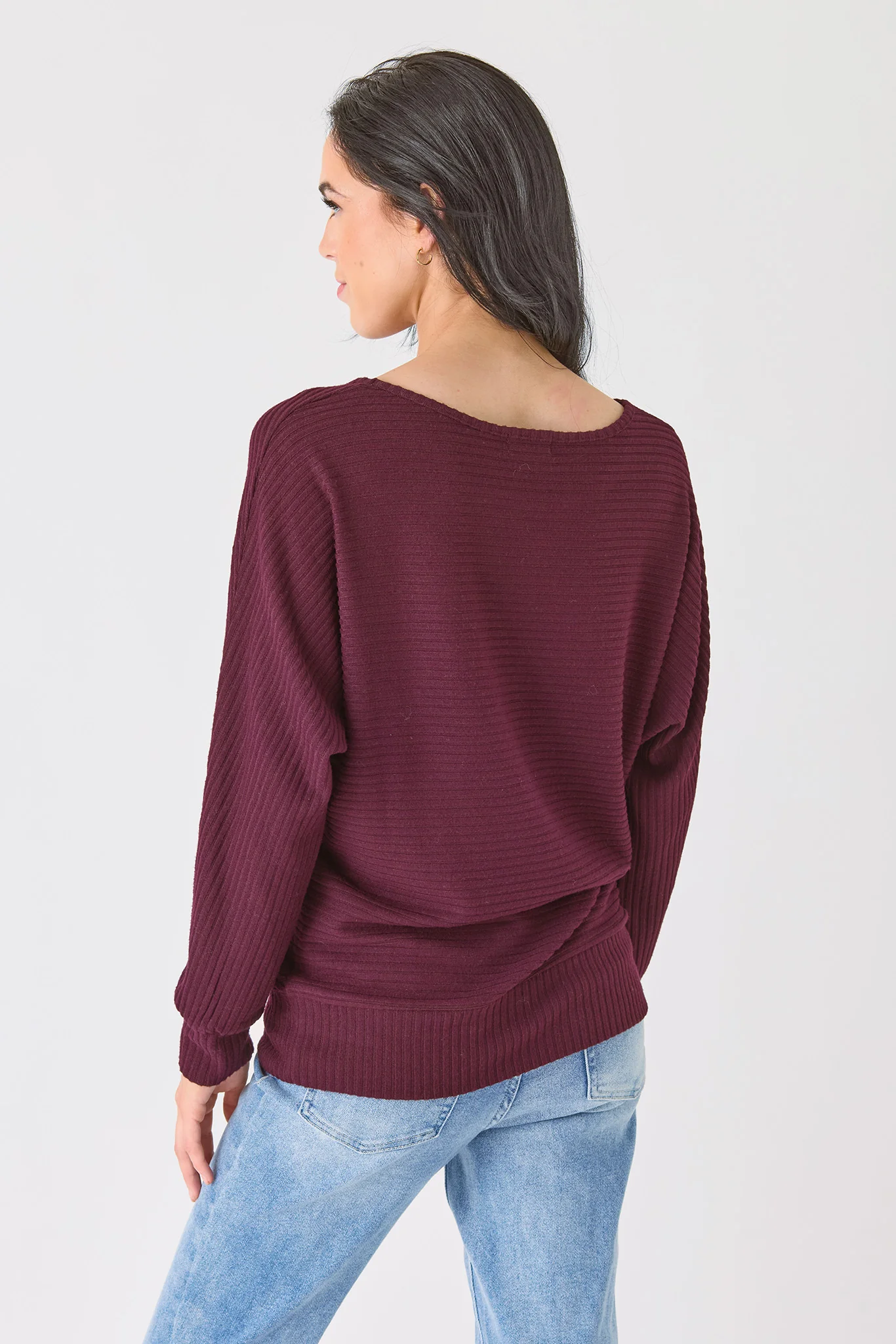 Dolman Sleeve Hacci Sweater - Image 10