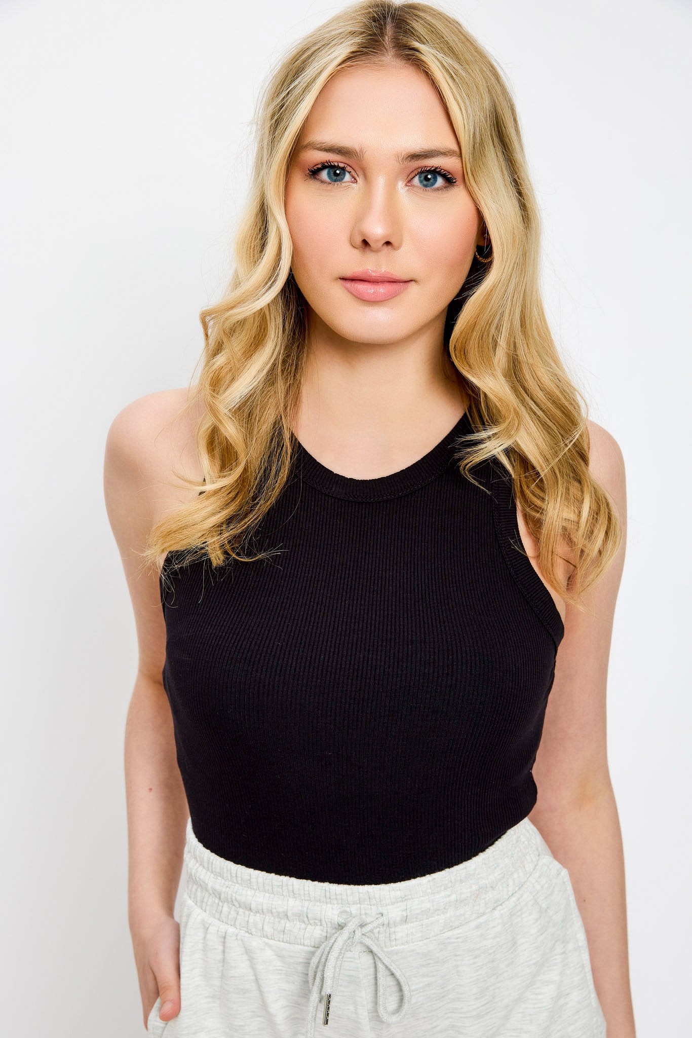 High-Neck Racerback Tank Top - Image 3