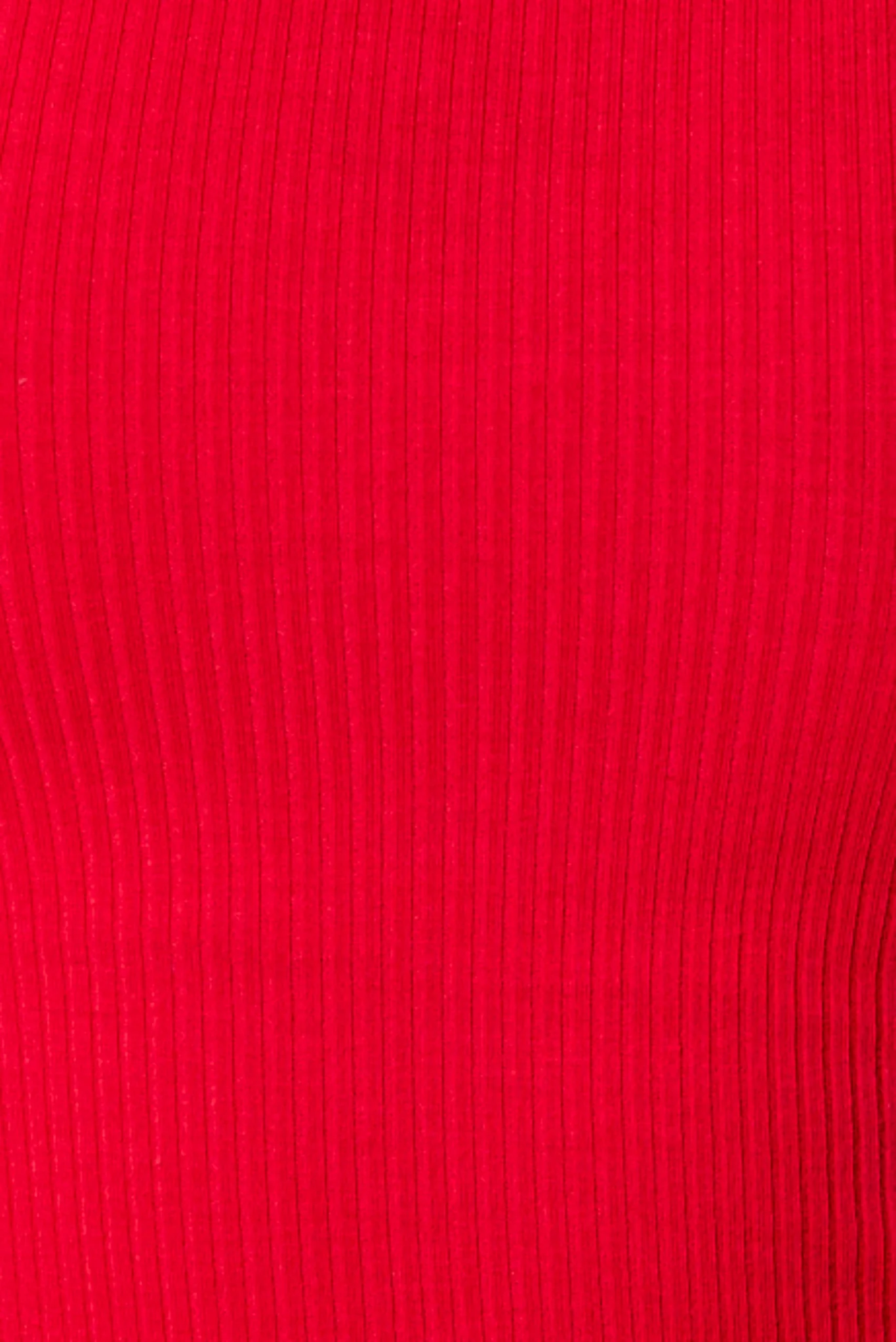 High-Neck Ribbed Crop Tank - Image 3
