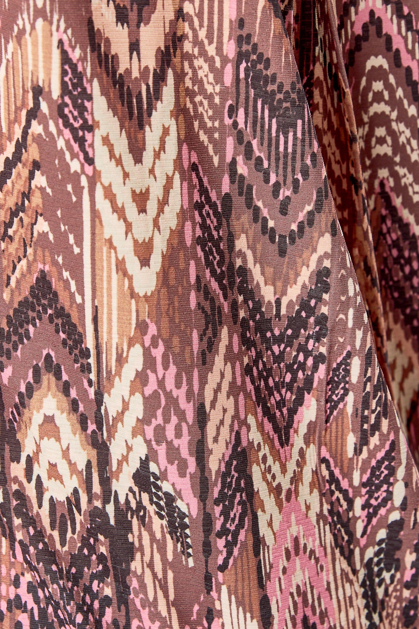 Ikat Print Bulgari Sleeveless Shirt - Image 3
