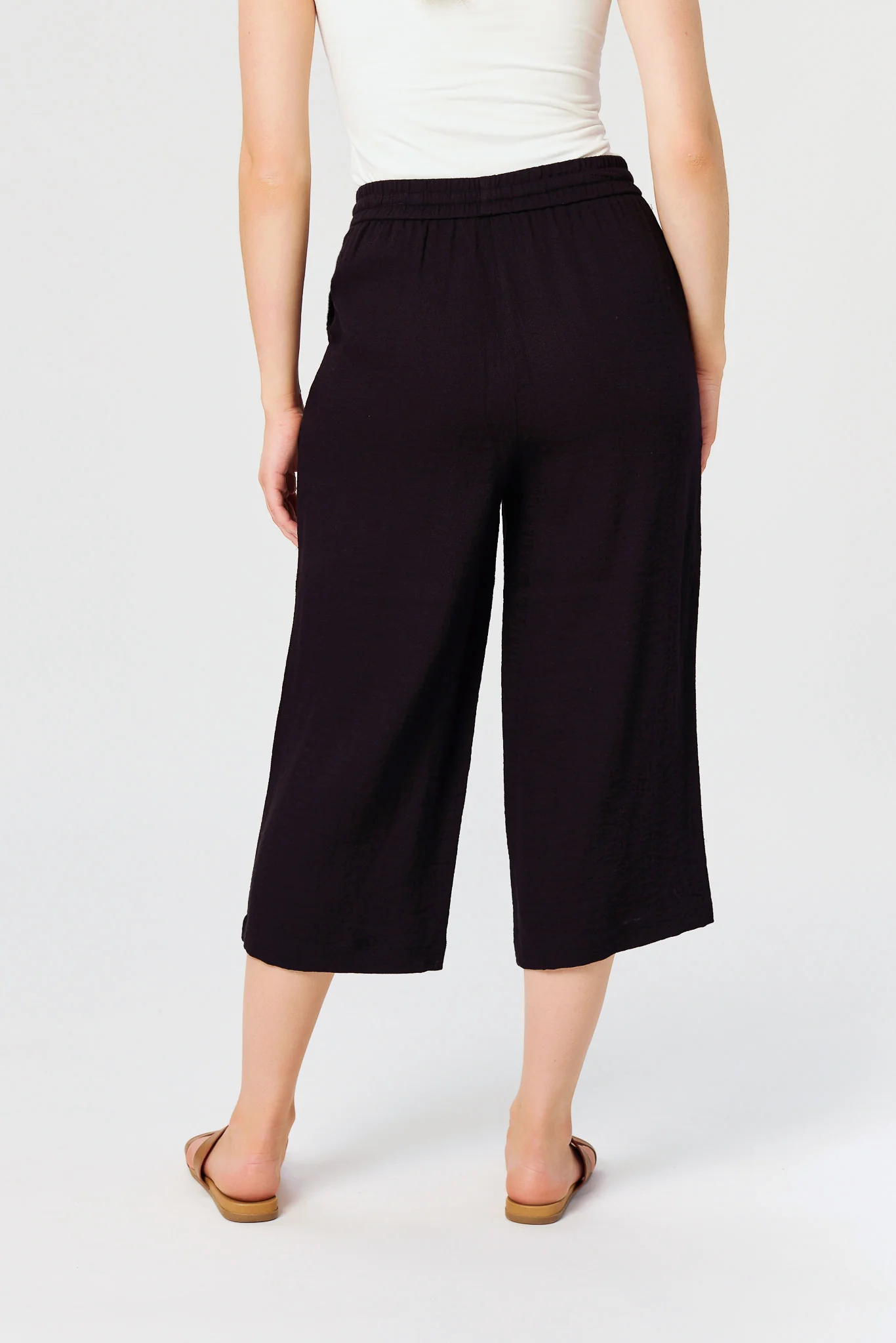 Linen-Look 20" Culotte - Image 5
