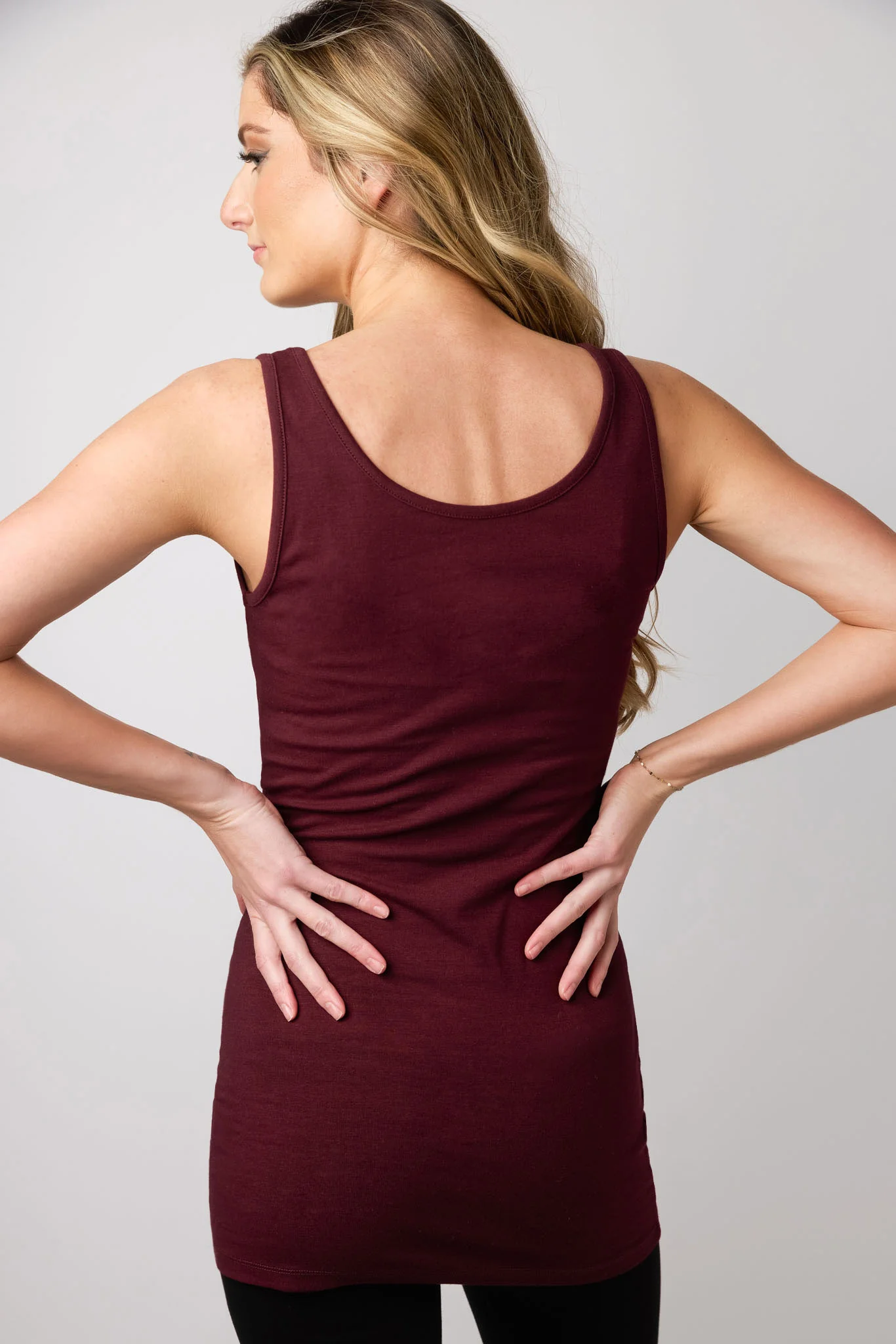 Longer Length Scoop-Neck Boytank Tunic - Image 6