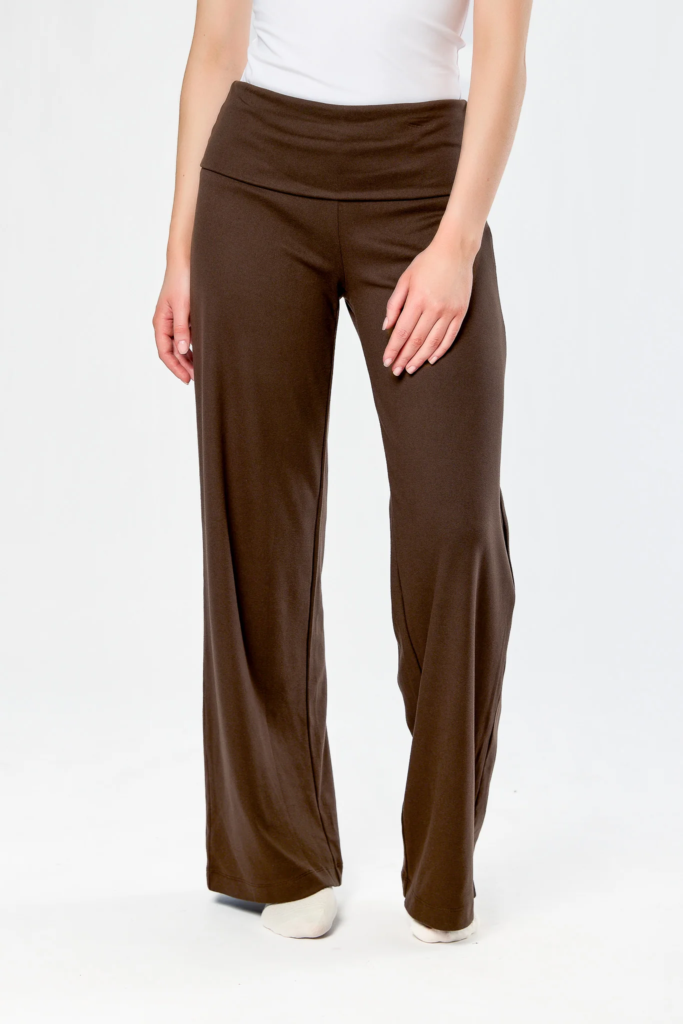 Micro Fleece Fold-Over Waistband Pant - Image 3