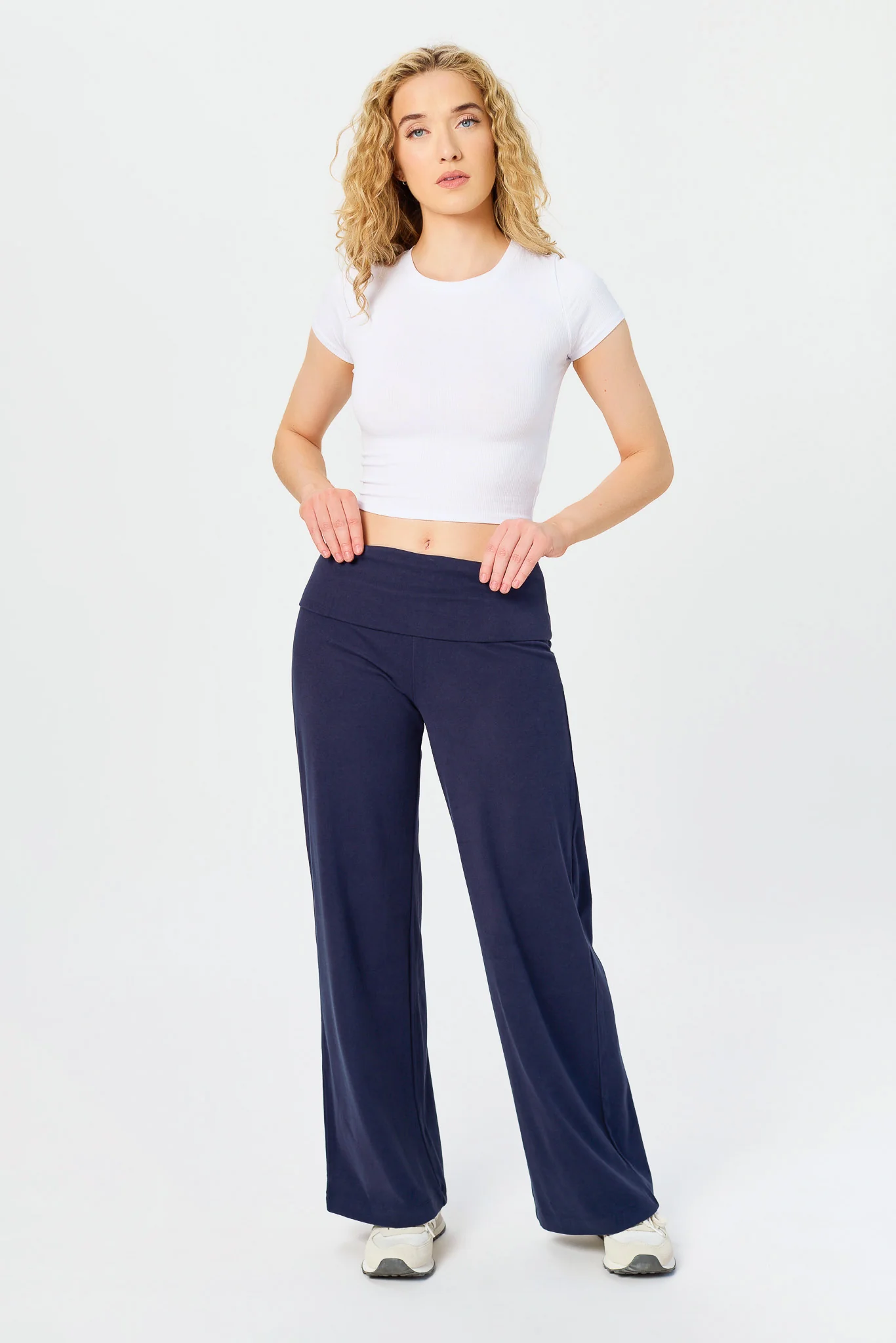 Micro Fleece Fold-Over Waistband Pant - Image 7