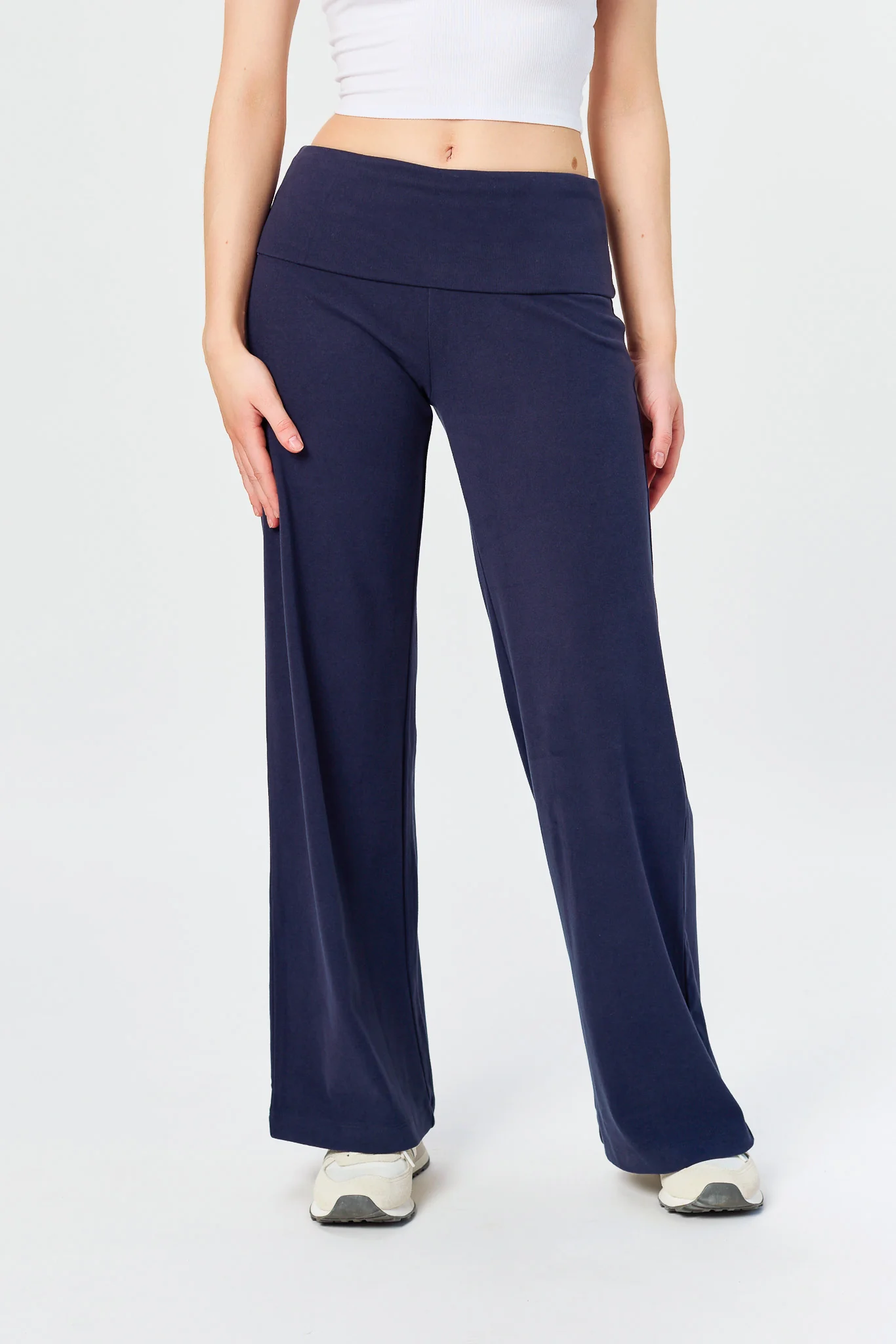 Micro Fleece Fold-Over Waistband Pant - Image 9
