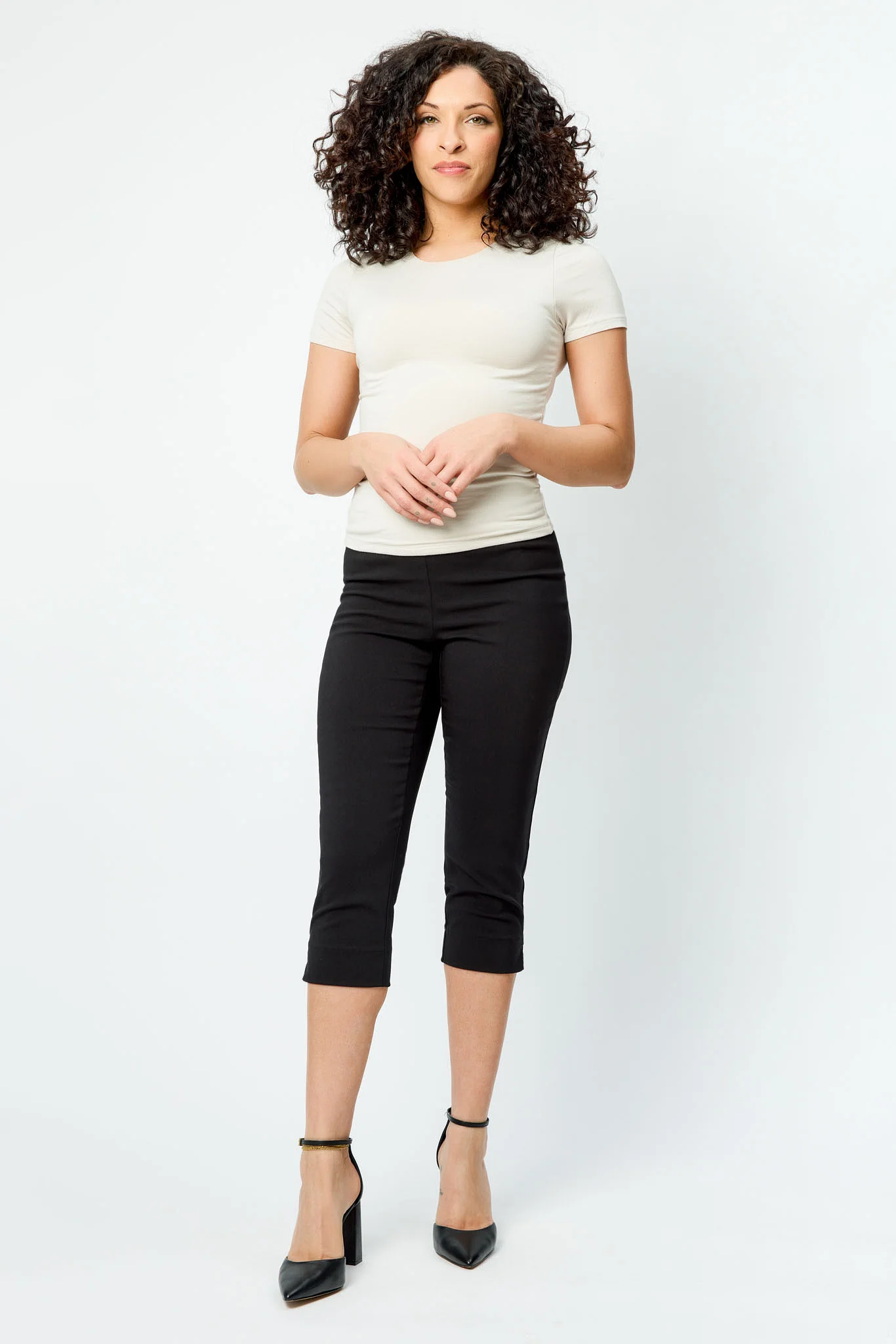 Pull-On High-Rise Capri Pant - Image 4