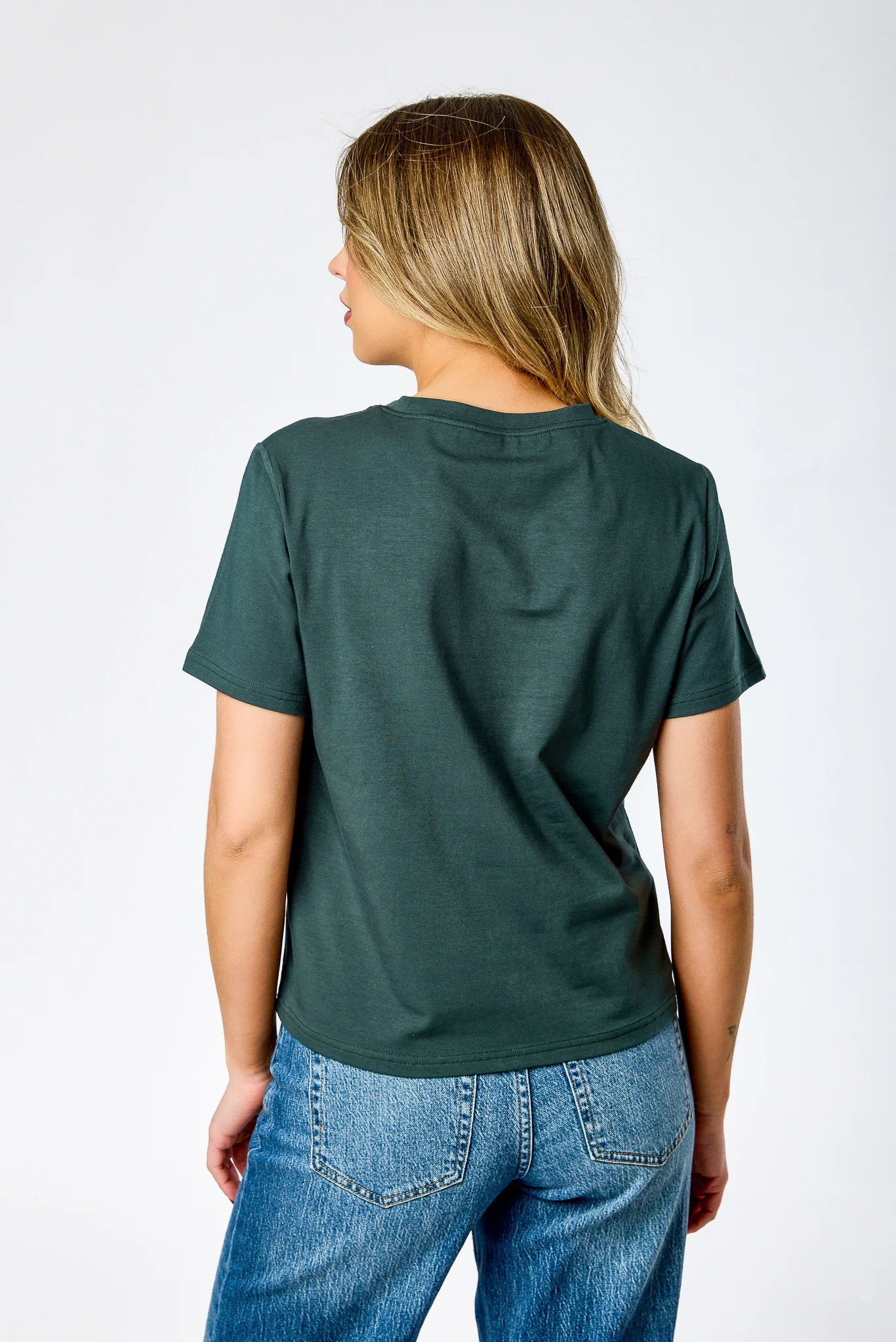 Relaxed Crew-Neck Short-Sleeve Tee - Image 4
