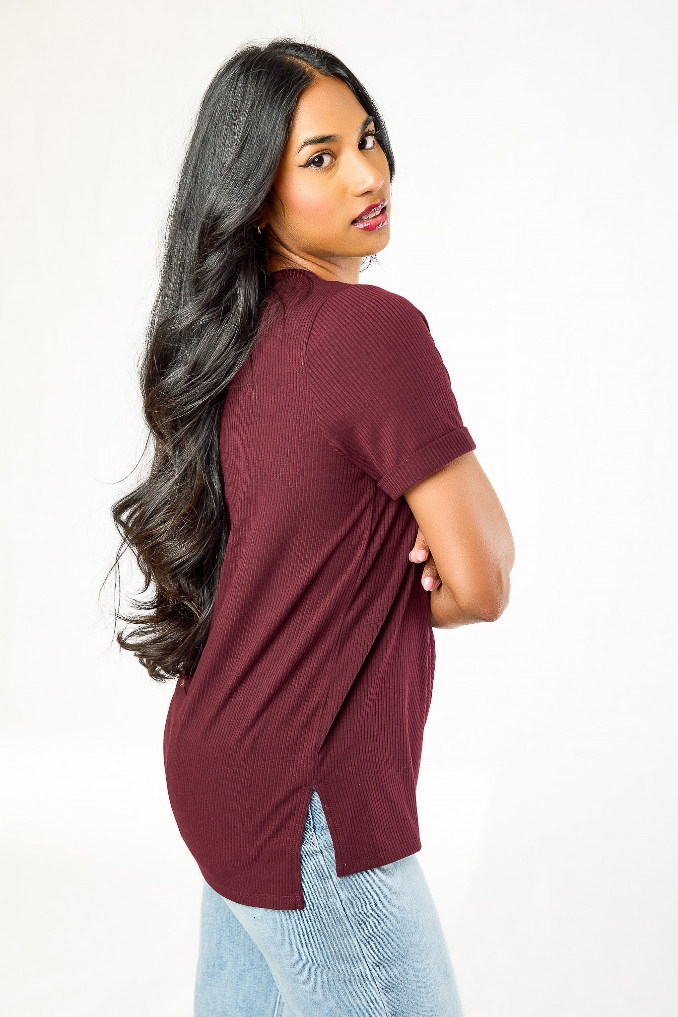 Rib Crew Pocket Tee - Image 6