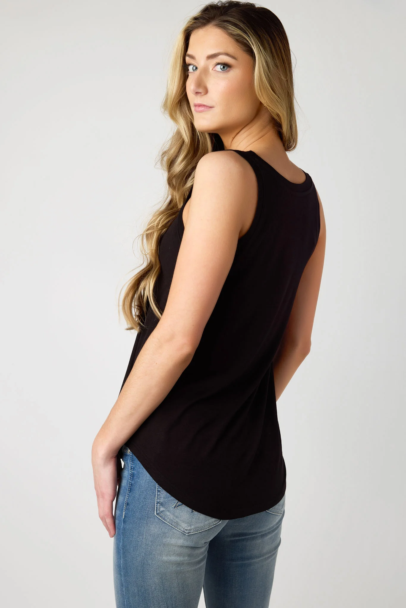 Scoop Neck Tank Top - Image 2
