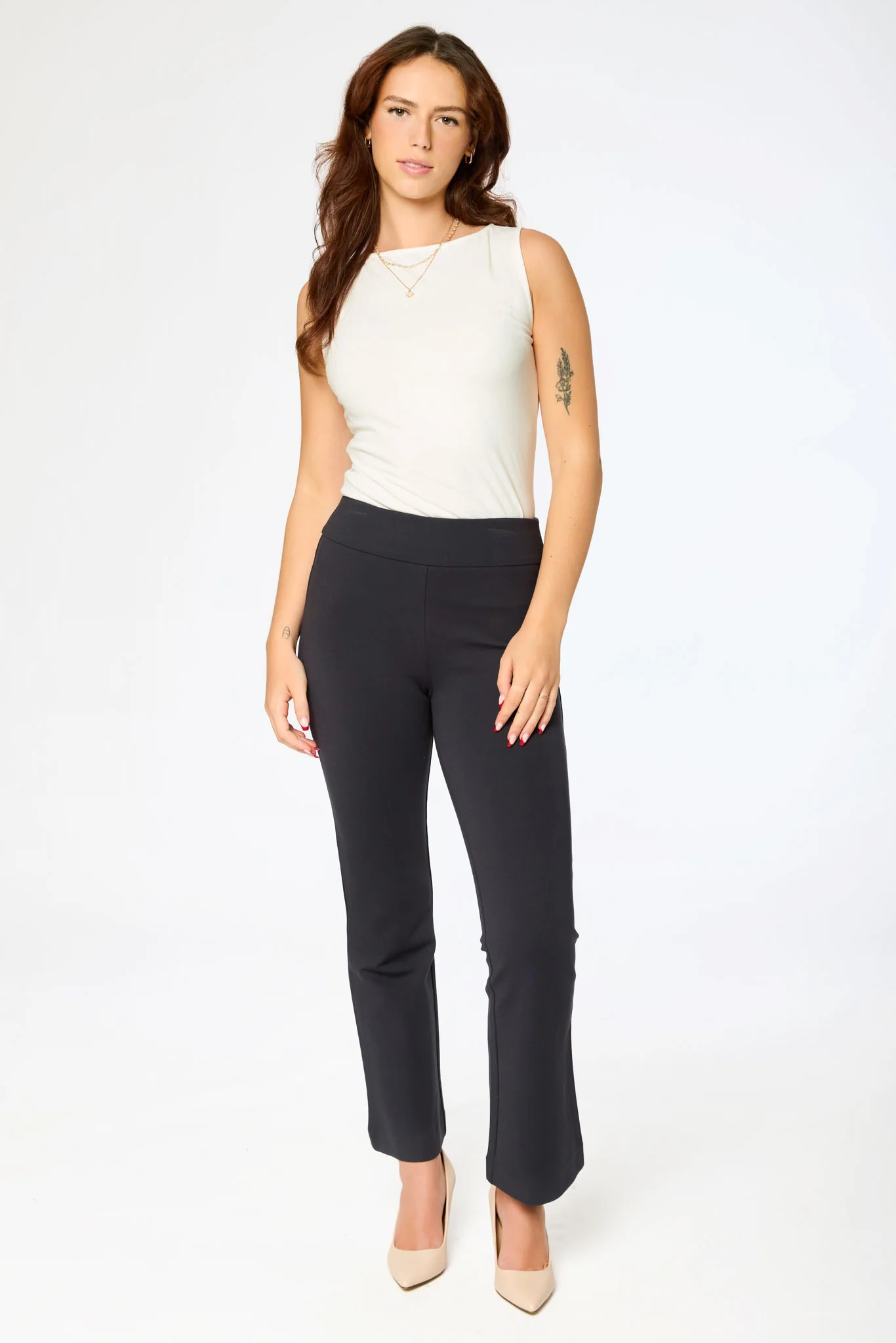Seriously Slimming Bootcut Pant – Short Inseam - Image 4