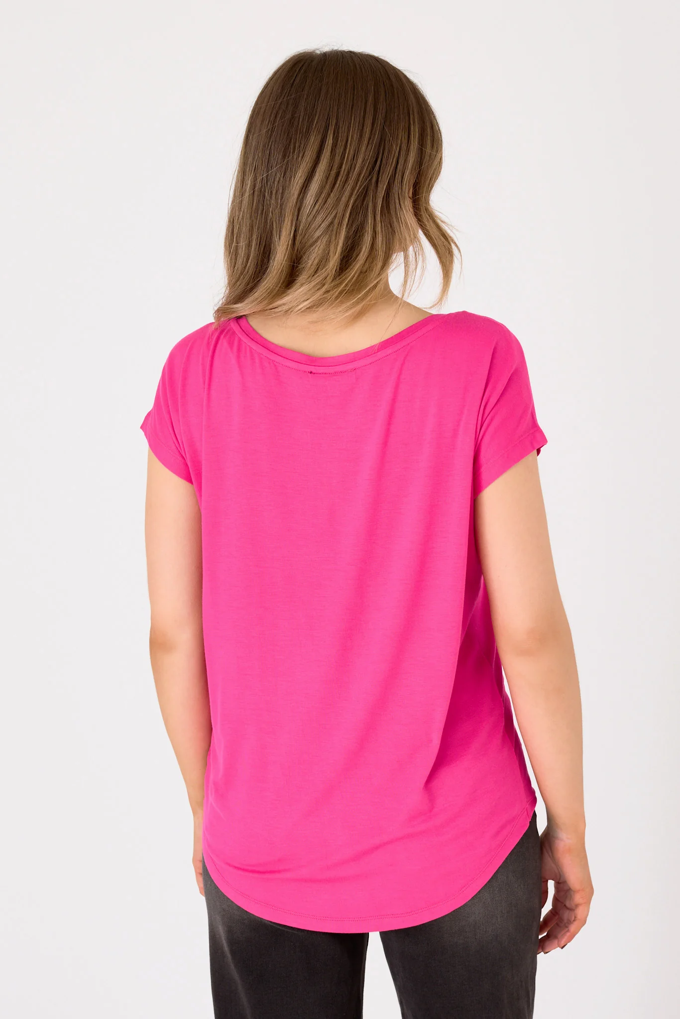 Short-Sleeve Wide-Neck Top - Image 10