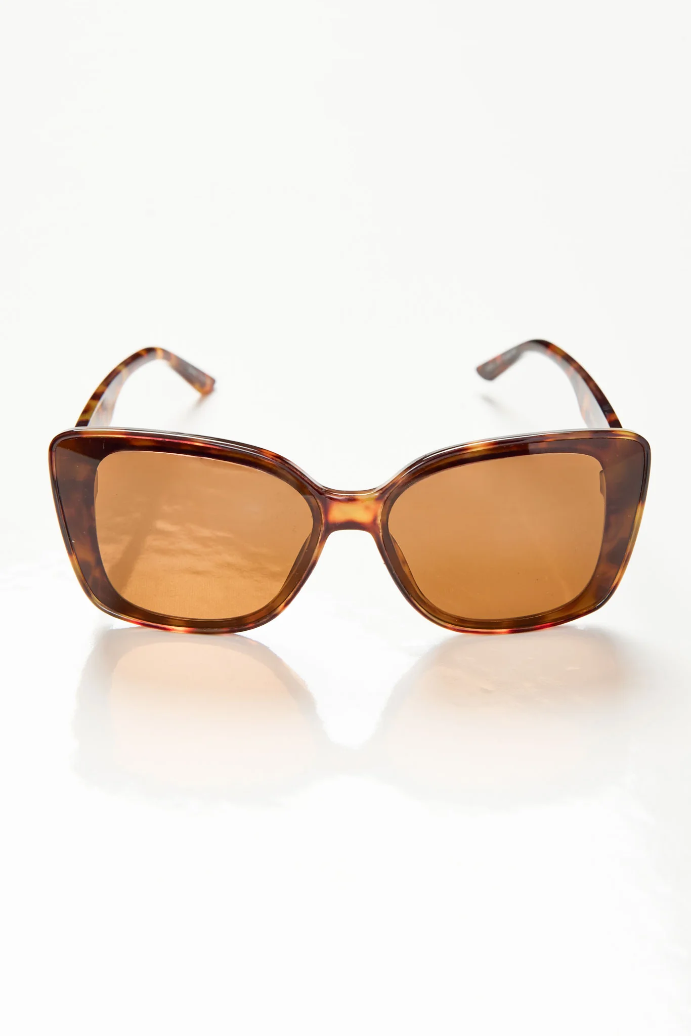 Tortoise Cat-Eye Sunglasses - Image 2