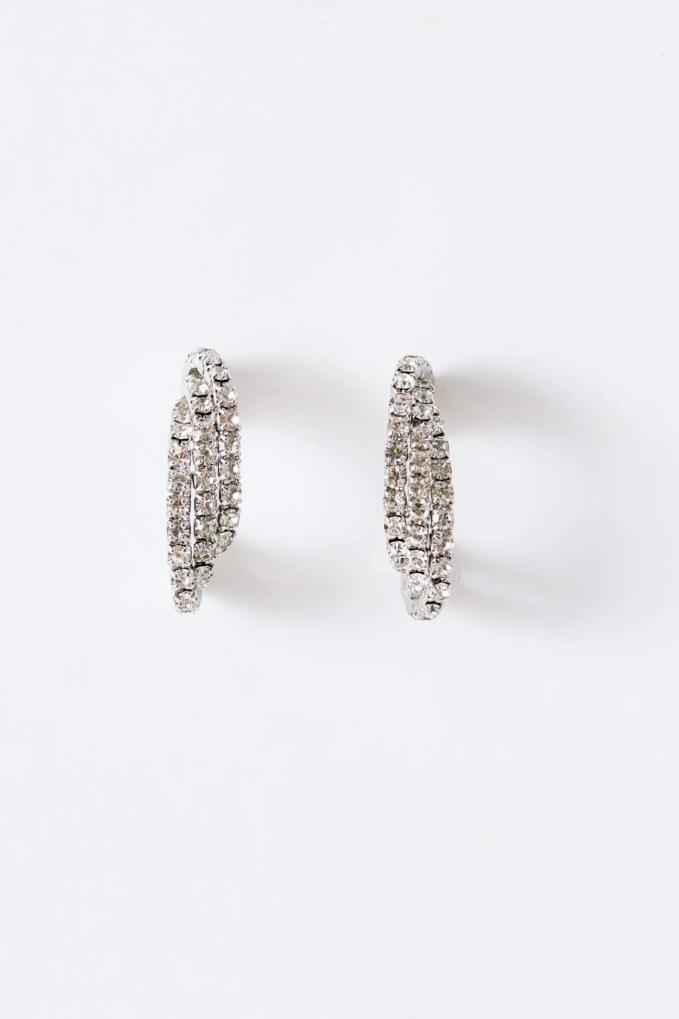 Triple Rhinestone Hoop