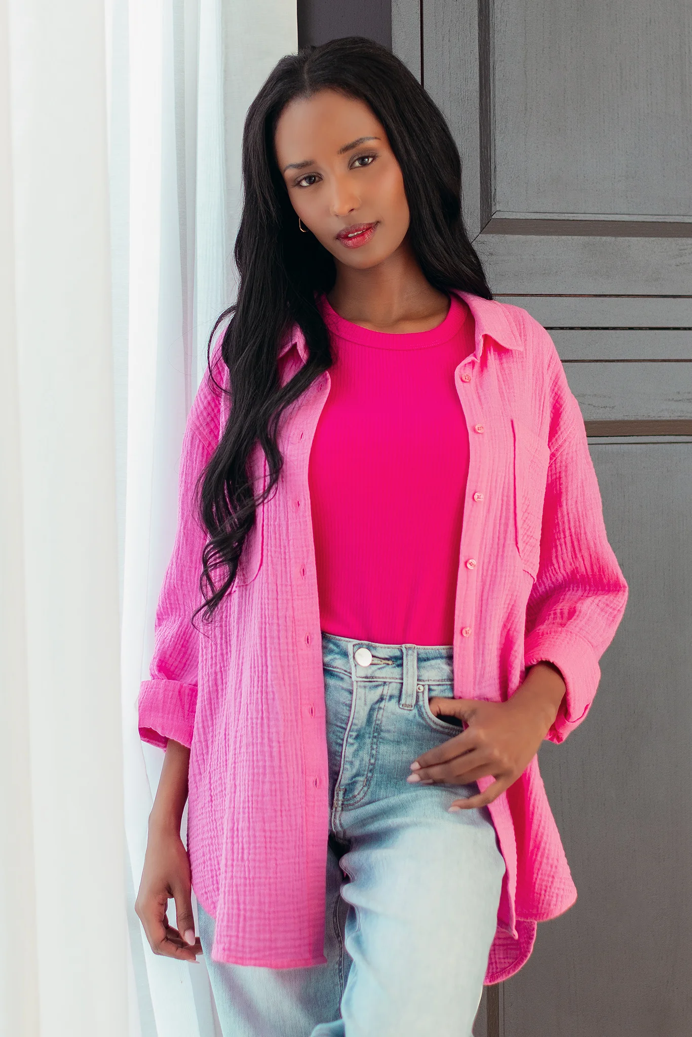 Tunic Length Shirt - Image 6