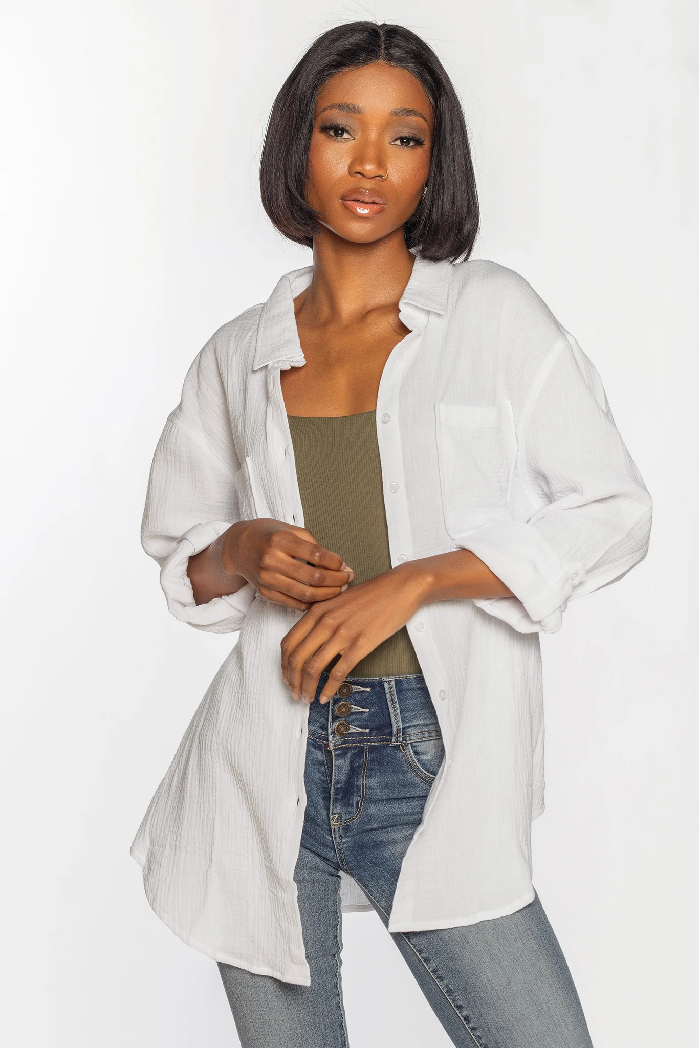 Tunic Length Shirt - Image 9