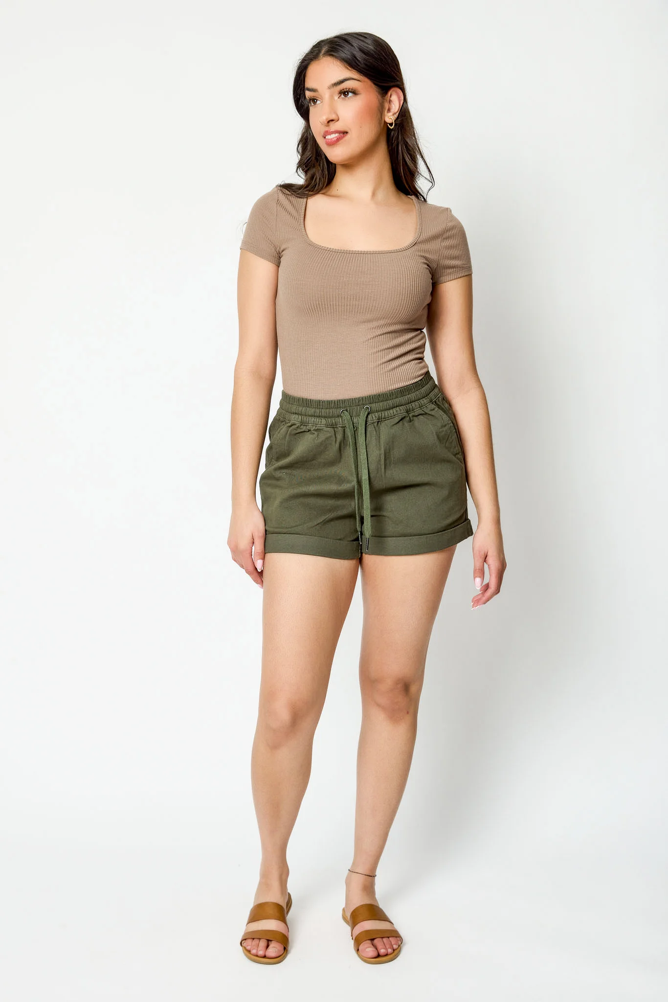 Twill Short with Drawcord - Image 5
