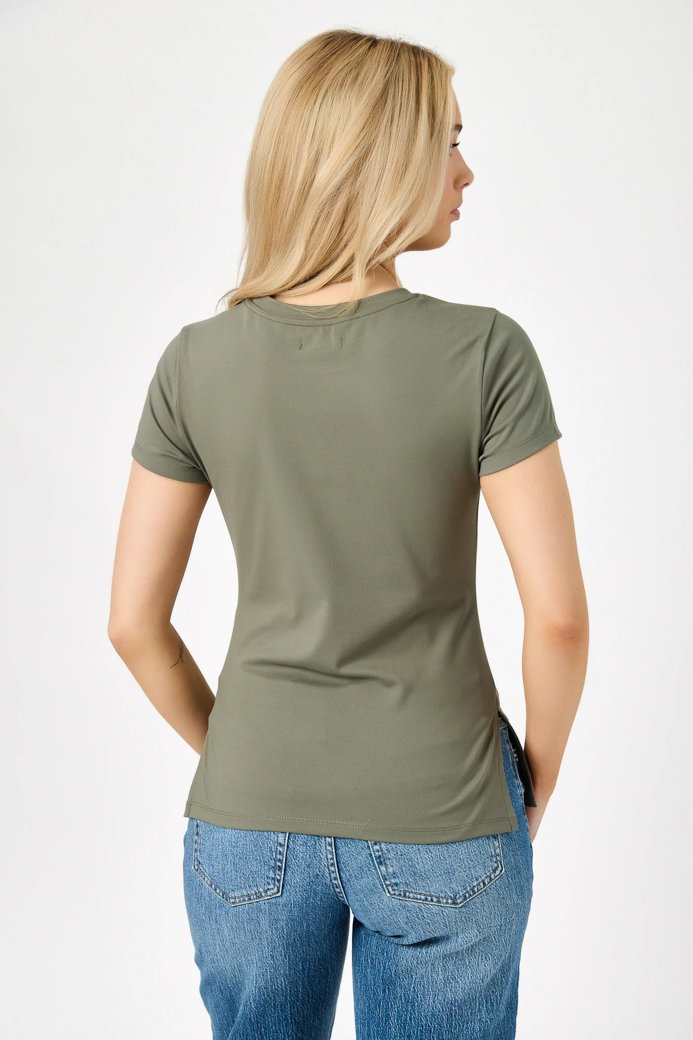 Ultra-Soft Longline Crew Tee - Image 3