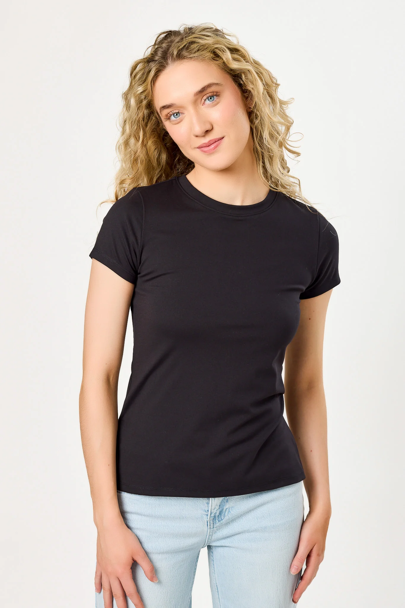 Ultra-Soft Longline Crew Tee - Image 4