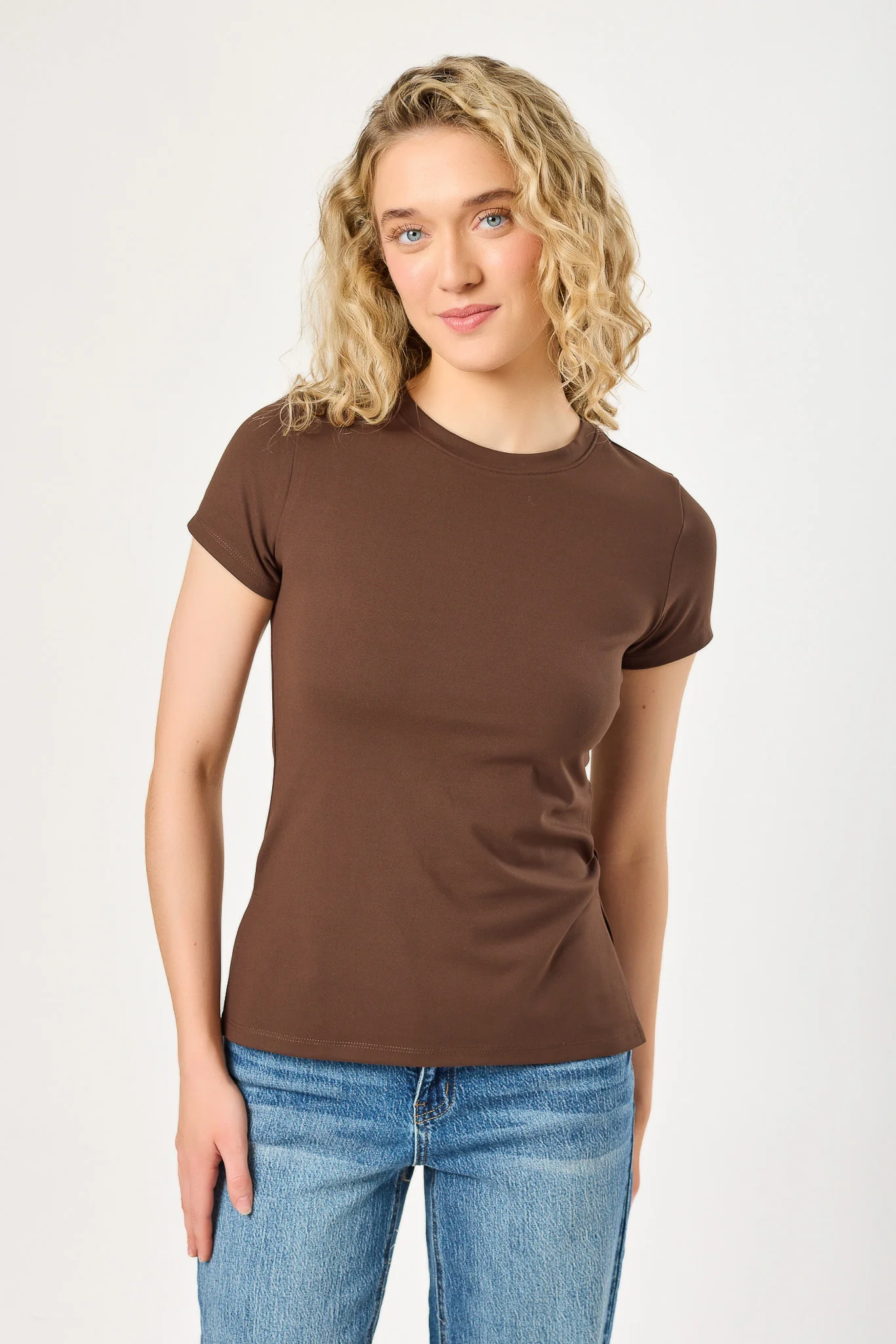 Ultra-Soft Longline Crew Tee - Image 7