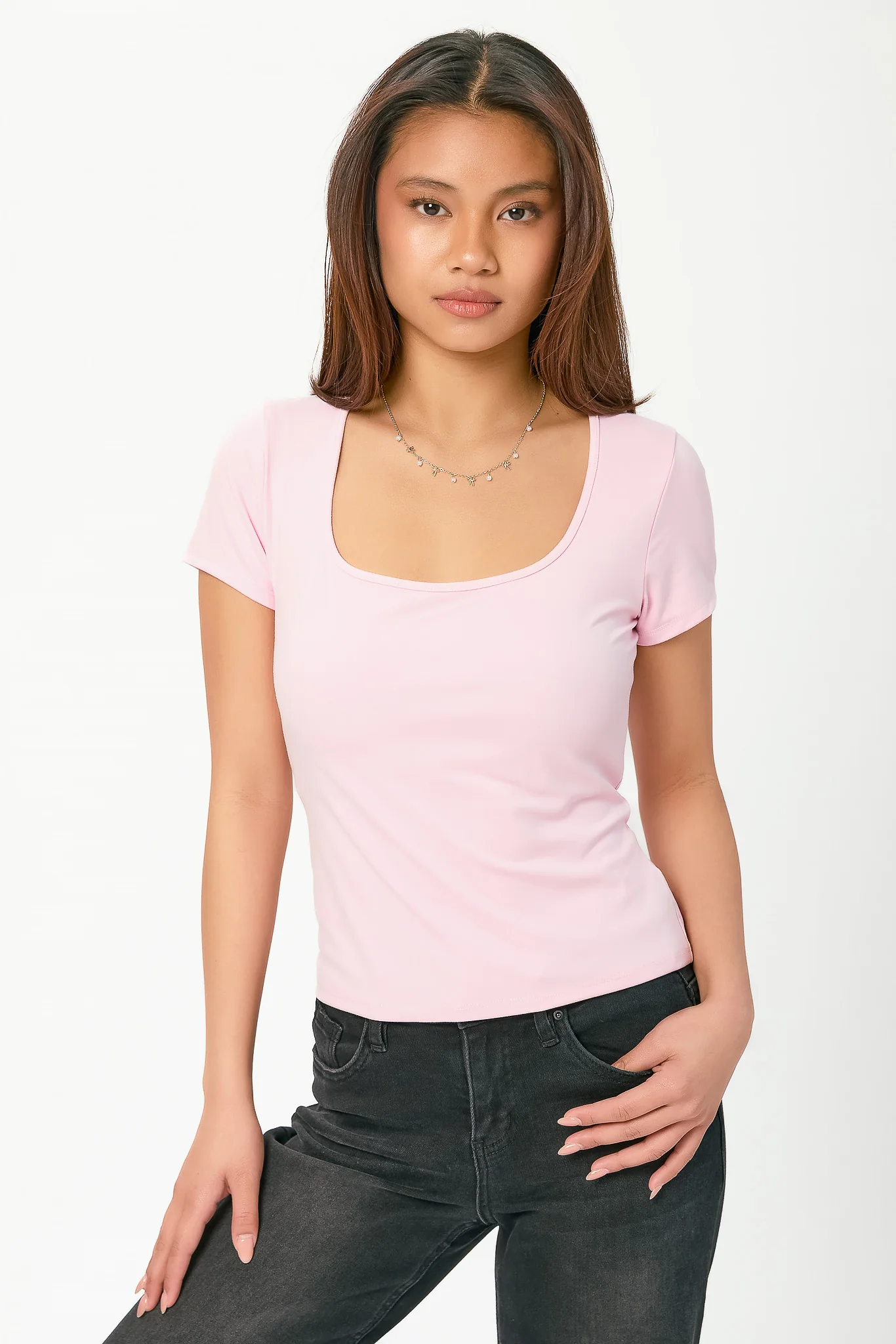 Ultra-Soft Square Neck Tee - Image 3