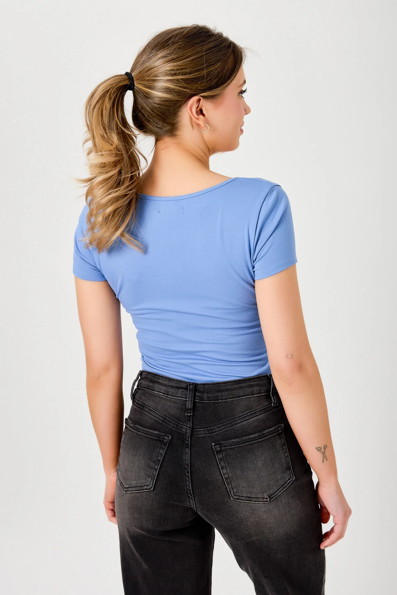 Ultra-Soft Square Neck Tee - Image 8