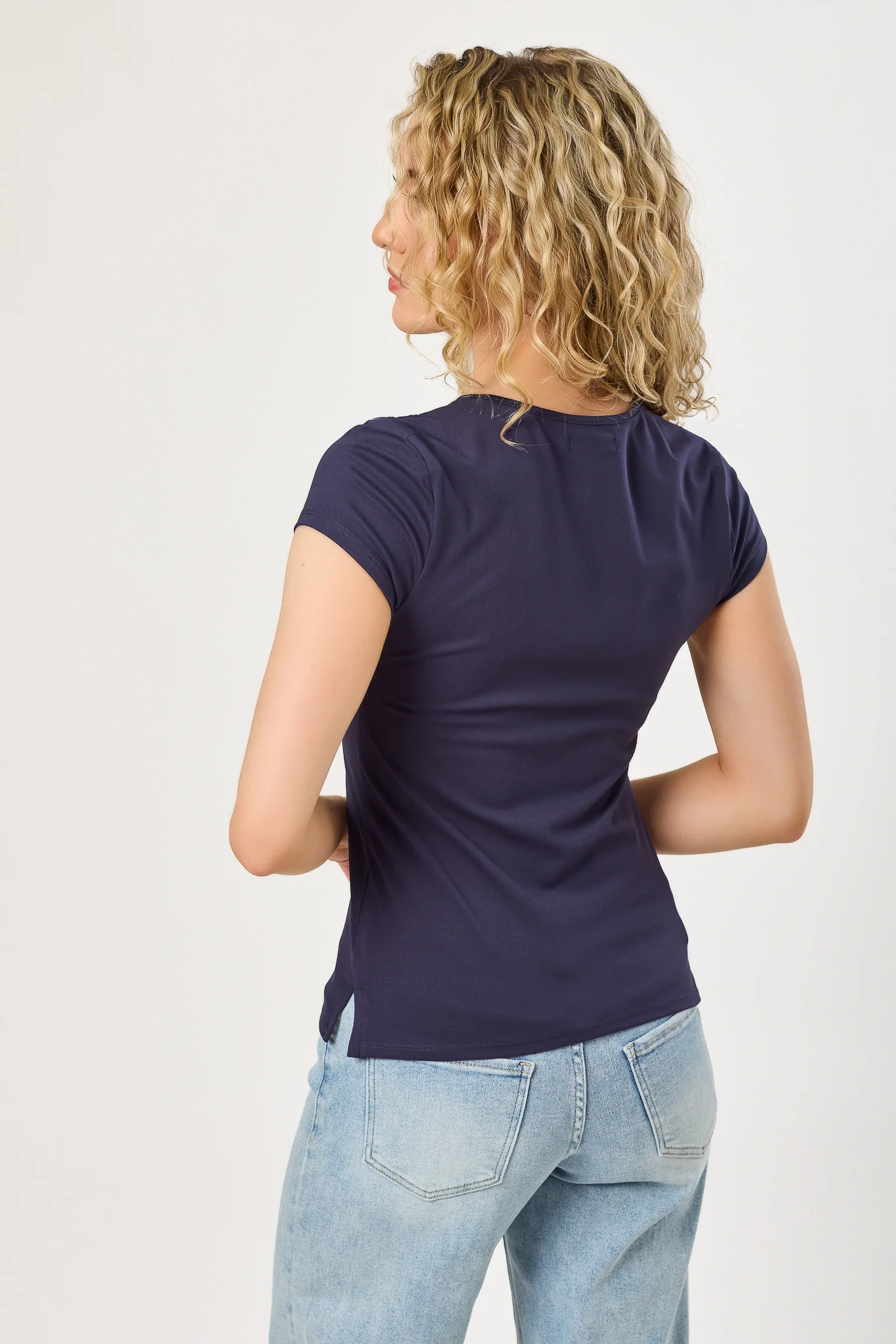 Ultra-Soft Sweetheart Slit Tee - Image 8