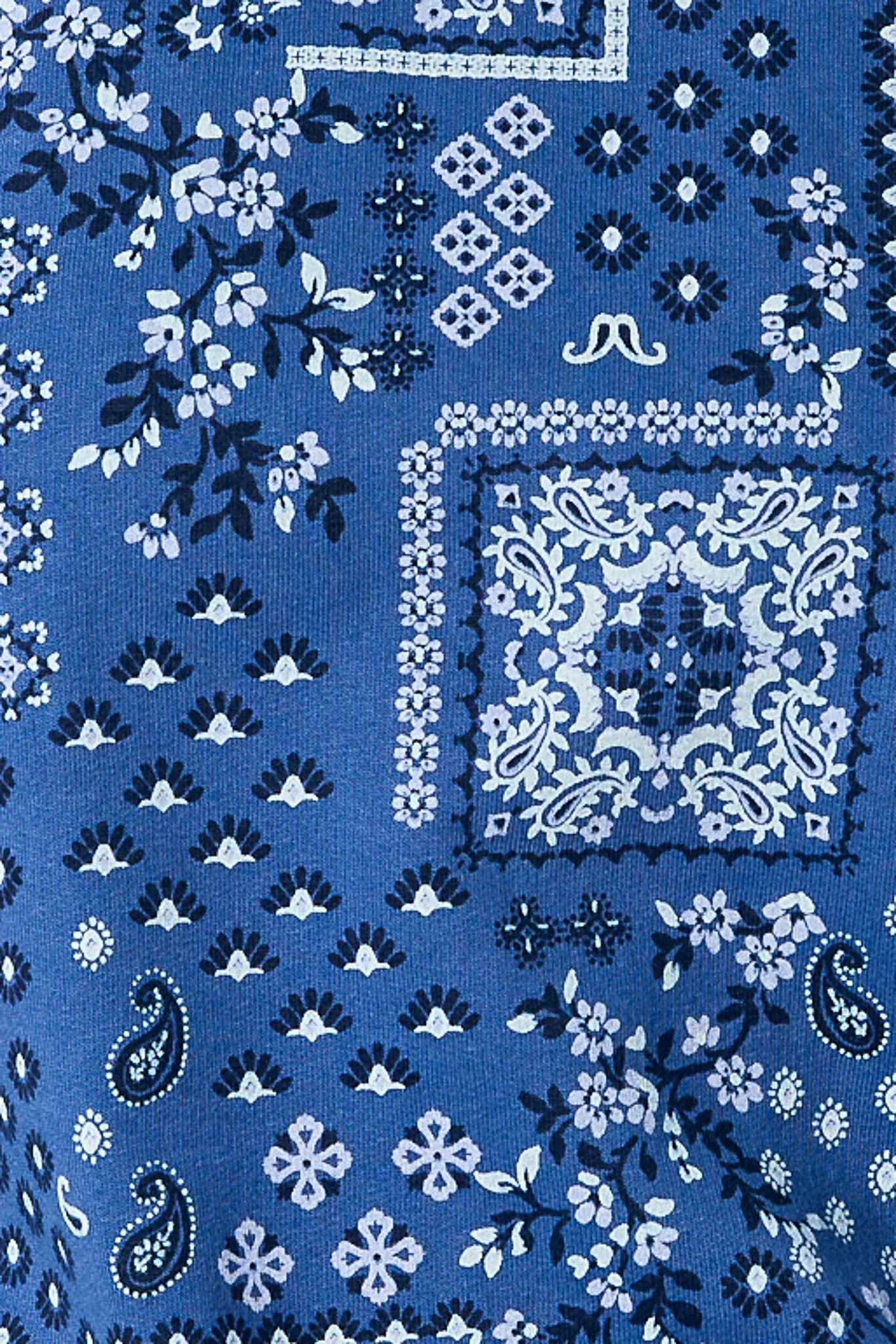 Wallflower Bandana Washed Fleece “Chelsea” Crewneck Sweatshirt - Image 4