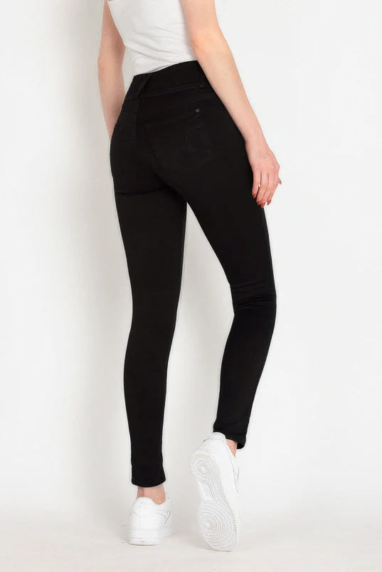 WallFlower Noir Wash InstaSoft Sassy Skinny High-Rise Jegging - Image 3
