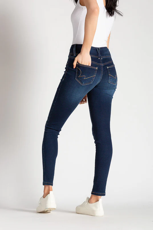 WallFlower Riverton Wash InstaSoft Sassy High-Rise Skinny Jean - Image 3